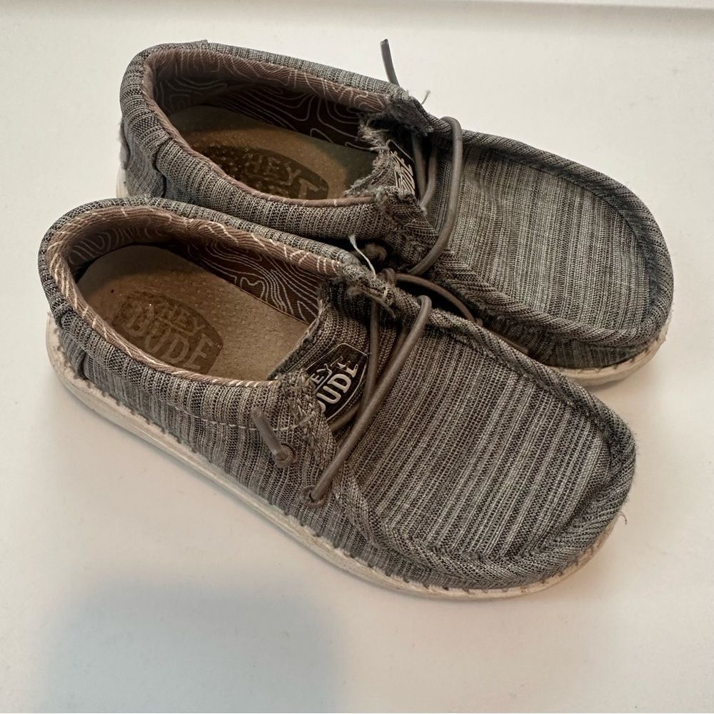 Size K10 Hey Dude Wally Toddler Blend Linen